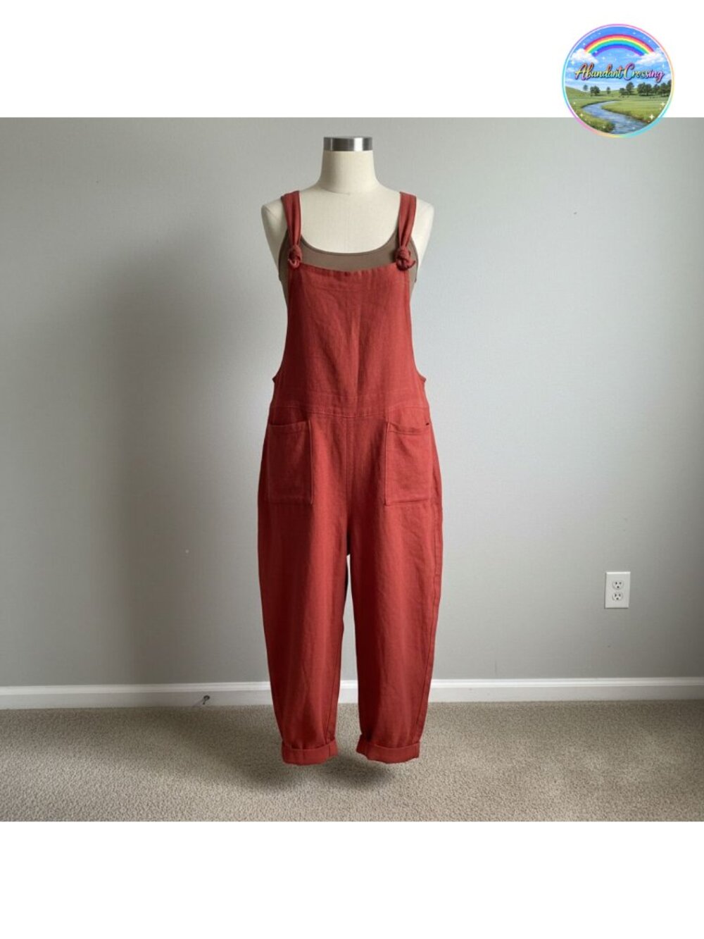 Womens Overalls Wide Leg Loose Jumpsuit Romper with Pockets